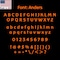 Aacc Self-Adhesive Vinyl Letter: Z, Scale: 50 cm. Color: Hi-Viz-Orange Font: Anders by, 4PK AACC-Anders-UZ-Hi-Viz-Orange-M50x4 - alternate 2
