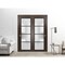 Sartodoors Sliding Closet Bypass Doors with Hardware Planum 2132 Solid Core Modern Interior PLANUM2132DBD-CA-36 x 80 (2* 18x80) - alternate 4