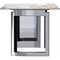 Leisuremod Astra Modern Dining Table with Stainless Steel Base with Sintered Stone Top ATSS-55CG-S - alternate 5
