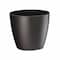 Crescent Garden Eva 18" Round Houseplant Pot - No Drain Hole, Fudge AZ011872 - alternate 1