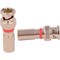 Dolphin Components Coupler, Cable, BNC/Male, RG59, PK10 DC-CBNCM6PLEN - alternate 1