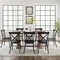 Crosley Joanna 9-Piece Dining Table Set For 8 W/Camille Chairs KF20009RB-MB - alternate 7
