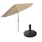 Pure Garden 10-Foot Outdoor Patio Umbrella with Auto-Tilt, Sand 50-LG1042B - alternate 7