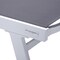 Leisuremod Marlin Patio Chaise Lounge Chair with Armrests in White Aluminum Frame, Dark Grey, 2PK MLAW-77DGR2 - alternate 8