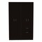 Homeroots 67" Black and White Single Drawer Combo Dresser 403746 - alternate 1
