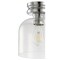 Jonathan Y Domenic 7.75" Metal/Seeded Glass LED Flush Mount, Chrome JYL7442B - alternate 4