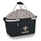 Picnic Time Family Of Brands NFL New Orleans Saints - Metro Basket Collapsible Cooler Tote 645-00-175-204-2 - alternate 1