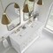 James Martin Vanities Breckenridge 60 in. Double Vanity, Bright White, w/ 3 CM Lime Delight Quartz Top 330-V60D-BW-3LDL - alternate 2