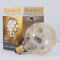 Bulbrite 25W Globe G16 Incandescent Bulbs, Amber Marble Glass, Candelabra E12 Screw Base, 6PK 861320 - alternate 4