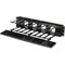 Ortronics HORIZONTAL CABLE MANAGER, SINGLE SIDED, 19" MOUNTING, 2U, BLACK SHMC2RU - alternate 1