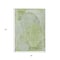 Homeroots 3' X 5' Artichoke Green And Mint Green Abstract Washable Indoor Outdoor Area Rug 615680 - alternate 5