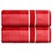Lavish Home 2-Piece Towel Set Extra Large Bath Towels100% Cotton Bathroom Accessories Absorbent Bath Sheets 67-0023-BBS - alternate 1
