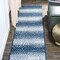 Jonathan Y Antelope Modern Animal Navy/Cream 2 ft. x 10 ft. Runner Rug SAF100E-210 - alternate 1