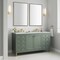 James Martin Vanities Chicago 60'' D Vanity, Smokey Celadon, w/ Ethereal Noctis Silestone Top w/FreePower Wireless Charger 503-V60D-SC-FENC - alternate 7
