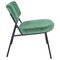 Leisuremod Marilane Velvet Accent Chair with Metal Frame, Turquoise MA29BU - alternate 4