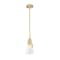Z-Lite Aimie 1-Light Pendant with Rod, 7 in W, Modern Gold 828P7-ROD-MGLD - alternate 5