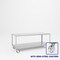 Pucel Mobile Table, 72 in W x 30 in D x 30 in H, Gray MT-3072-2S - alternate 1