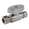 Proline Series 1/2-in F1960 PEX x 3/8-in COMP Chrome Plated Brass Straight Stop 191-862HC - alternate 1