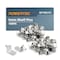 Powertec 5mm Shelf Pegs, L-Shaped Bracket Shelf Pins Support Pegs, 100 PCS, 100PK QP1302-P2N - alternate 1