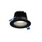 Dals Lighting Element 6-Inch Round Indoor/Outdoor Regressed  Down Light RGR6-CC-BK - alternate 1