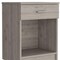 Homeroots 22" Gray Wood One Drawer Nightstand 543645 - alternate 8