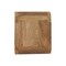 Homeroots 12" Oak Solid Wood One Drawer Floating Nightstand 653824 - alternate 4