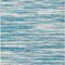 Homeroots 9' X 12' Teal Blue And Ivory Abstract Washable Indoor Outdoor Area Rug 613131 - alternate 4