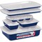 Bakken- Swiss BAKKEN 6-Piece Nonstick Bakeware Set, Carbon Steel, Blue and Gray, PFOA-Free, Oven Safe, 450 DegF BAKDIERBLUE - alternate 1