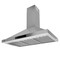 Anzzi 36" 450 CFM 3-Speed Stainless Steel Wall Mount Convertible Pyramid Residential Range Hood RH-AZ0590ESS - alternate 1