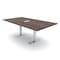 Skutchi Designs 6 Person Conference Table With Power Unit | 7' Rectangular Table | Harmony Series HAR-REC-48x84-T-H3041-ESIL - alternate 1