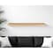 Homeroots 47" Natural Wood Wall Mounted Floating Shelf 524869 - alternate 1