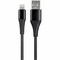 Monoprice AtlasFlex Series Durable Apple MFi Certified Lightning to USB Type-A C 31190 - alternate 1