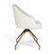 Martha Stewart Sora Upholstered Stationary Office Chair in Off White/Polished Brass CH-222119-CR-GLD-MS - alternate 6