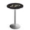 Holland Bar Stool Co 36" Stainless Steel Purdue Pub Table, 36" dia. Top L214S3636Purdue - alternate 1