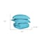 Homeroots Aqua King Cotton Blend 600 Thread Count Washable Duvet Cover Set 528127 - alternate 6