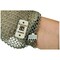 Workhorse Metal Mesh Big Ring Hand Protection Gloves with Clasp Closure USM1190-SWRK - alternate 3