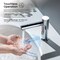 Kibi Circular Touchless Bathroom Faucet with Pop-Up Drain, Plug-In or Battery Powered C-KBF1029CH - alternate 7