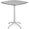 Cafeworks CafeWorks Cafe/Breakroom Table, Gray Top, Silver Frame, 42 in W x 42 in L x 42 in H 65677 - alternate 1