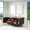 James Martin Vanities Amberly 72'' D Vanity, Mid-Century Walnut w/ Victorian Sil Top w/FreePower Wireless Charger 670-V72-WLT-FVSL - alternate 6