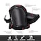Safe Handler Professional Knee Pads High Density PP Cap, Black, PR BLSH-MS-PP-KP-8BK - alternate 4