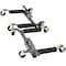 Wrightmaster Set of 4 Wheel Dolly Car Skates, Hydraulic Tire Jack, Ratcheting Foot Pedal Lift, 1,250lbs Gray ZR-W465S00027 - alternate 7
