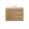 James Martin Vanities Laurent 36" Single Vanity, Light Natural Oak, w/ 3 CM Tajnar Eclos Top 545-V36-LNO-3TJR - alternate 5