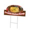 Signmission French Onion Soup Die Cut Yard & Stake plastic coroplast window, C-DC-1216-French Onion Soup C-DC-1216-DS-French Onion Soup19 - alternate 1