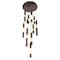 Euf Ronda, Chandelier , 11-Light, 20", Harlow Bronze, Alabaster 50119-028 - alternate 5