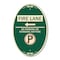 Signmission Fire Lane - No Parking or Standing Anytime W, 12 In X 18 In Architectural, Heavy Gauge Aluminum A-OV-G-1218-24008 - alternate 1