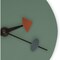 Leisuremod Manchester Modern Classy Design Round Silent Non-Ticking Wall Clock, Ocean Green MCLR11OG - alternate 3