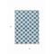 Homeroots 3' X 5' Teal Blue And Ivory Polka Dot Washable Indoor Outdoor Area Rug 614941 - alternate 6