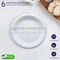 5Seconds Brand Biodegradable Sugarcane Baggase 6in Round Plate for Hot and Cold Food, 1000PK 410113 - alternate 5