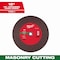 Milwaukee Tool Cut-Off Wheel, 20mm Sz, 12" dia. 49-94-1930 - alternate 1