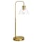 Homeroots 27" Brass Metal Arched Table Lamp With Clear Cone Shade 524456 - alternate 4